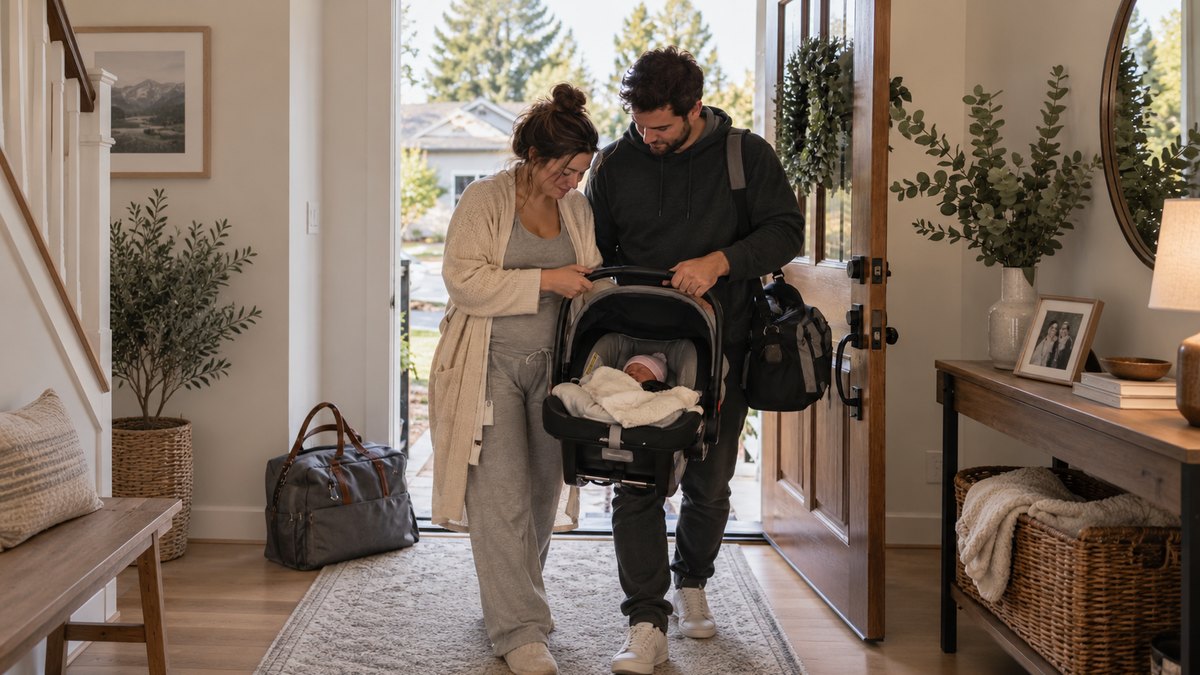 The First Few Days Home With a Newborn